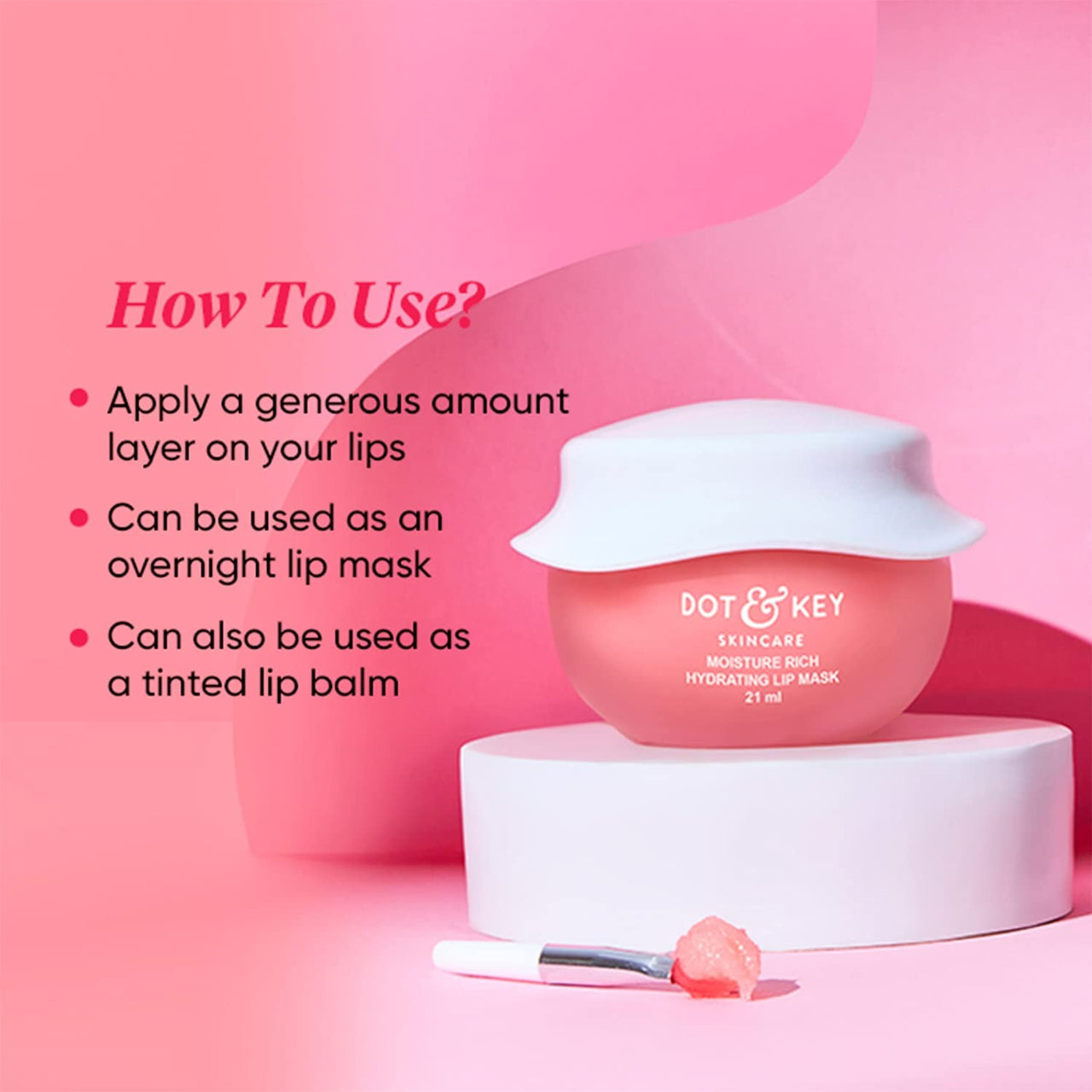 Dot & Key Moisture Rich Hydrating Lip Mask - Distacart