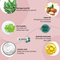 Thumbnail for Dot & Key Pea Peptide Strengthening Moringa & Argan Hair Mask - Distacart