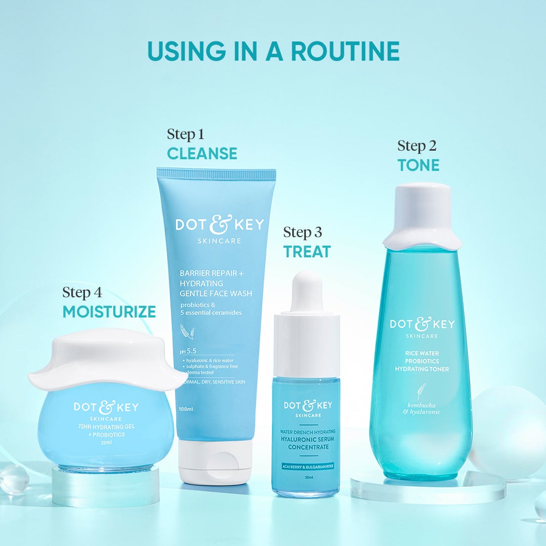Dot & Key Rice Water Probiotics Hydrating Toner - Distacart