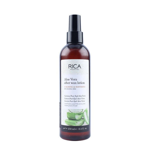 Rica Aloe Vera After Wax Lotion for Sensitive Skin With Sun Flower Oil, Jojoba Oil & Vitamin E - Distacart