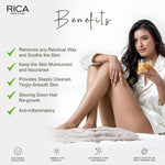 Thumbnail for Rica Aloe Vera After Wax Lotion for Sensitive Skin With Sun Flower Oil, Jojoba Oil & Vitamin E - Distacart