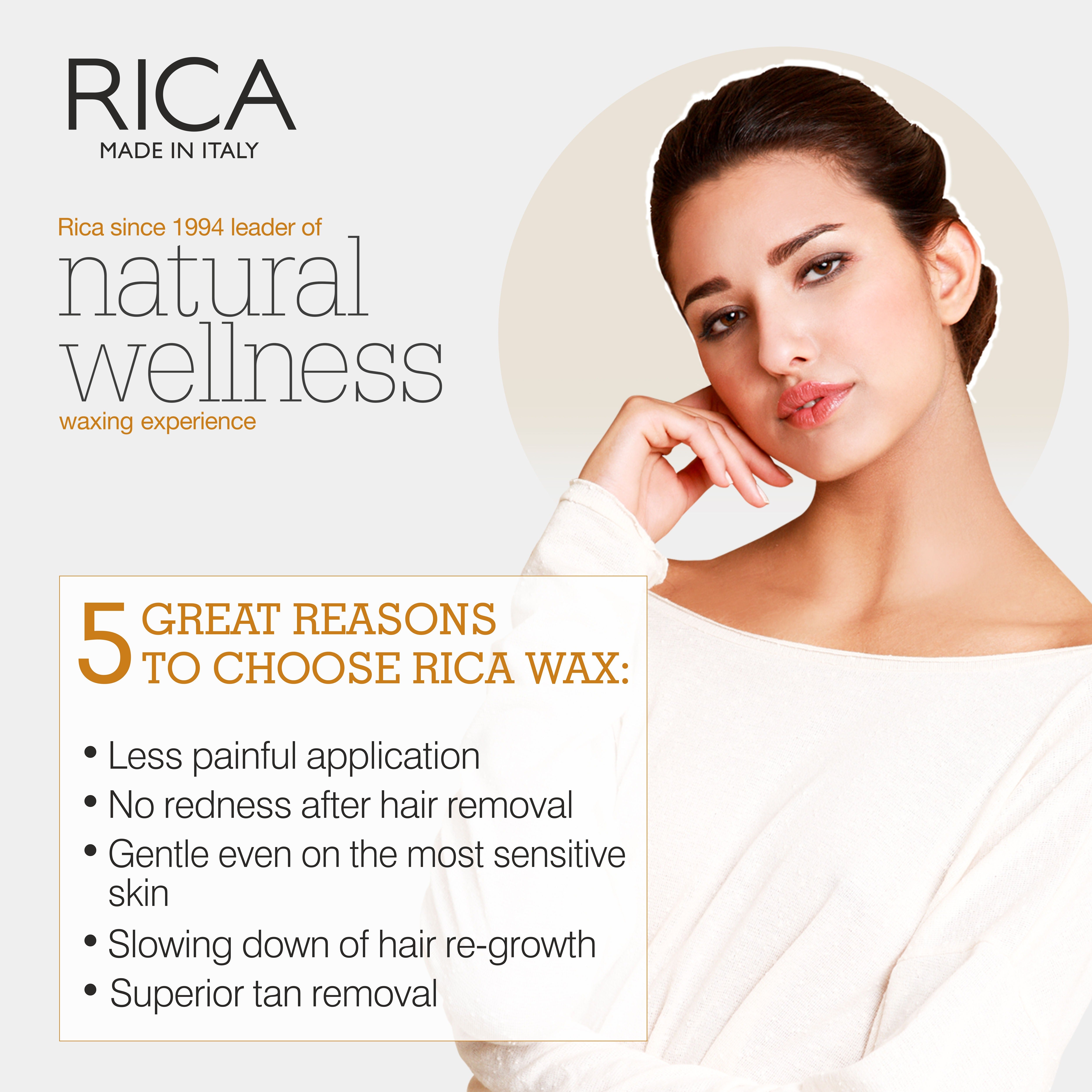 Rica Aloe Vera Roll On Lipo Wax Refill With Aloe Vera Extract - Distacart