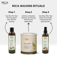 Thumbnail for Rica Green Apple Liposoluble Wax For Sensitive Skin - Distacart