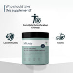 Thumbnail for Miduty by Palak Notes 100% Organic Alkalizing Super Greens Powder - Distacart