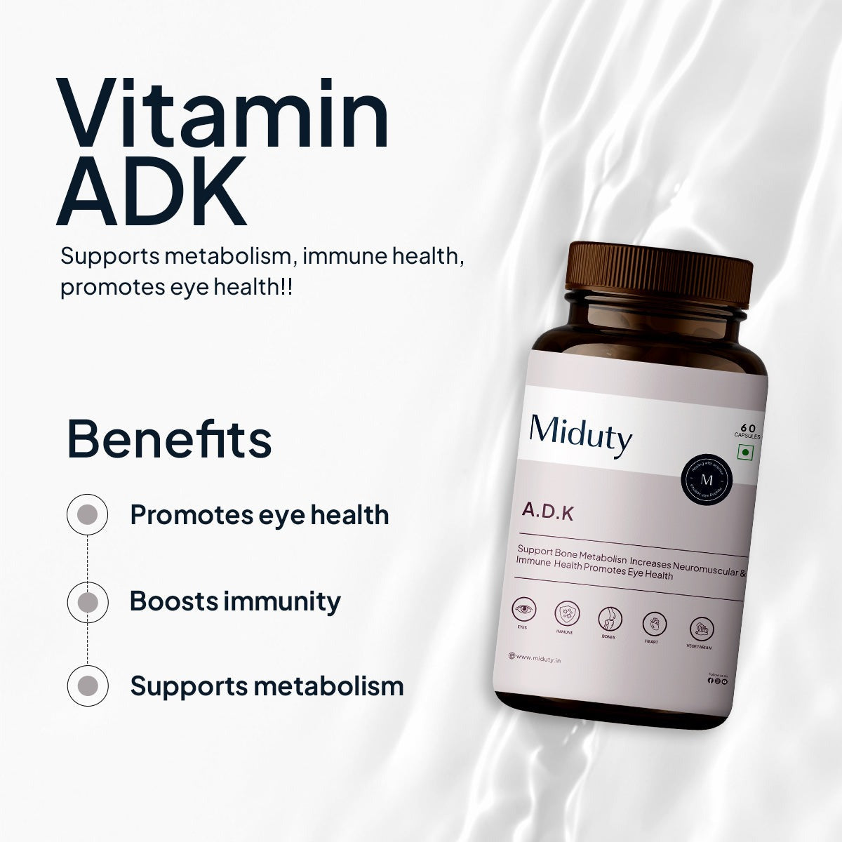 Miduty by Palak Notes A.D.K Capsules - Distacart