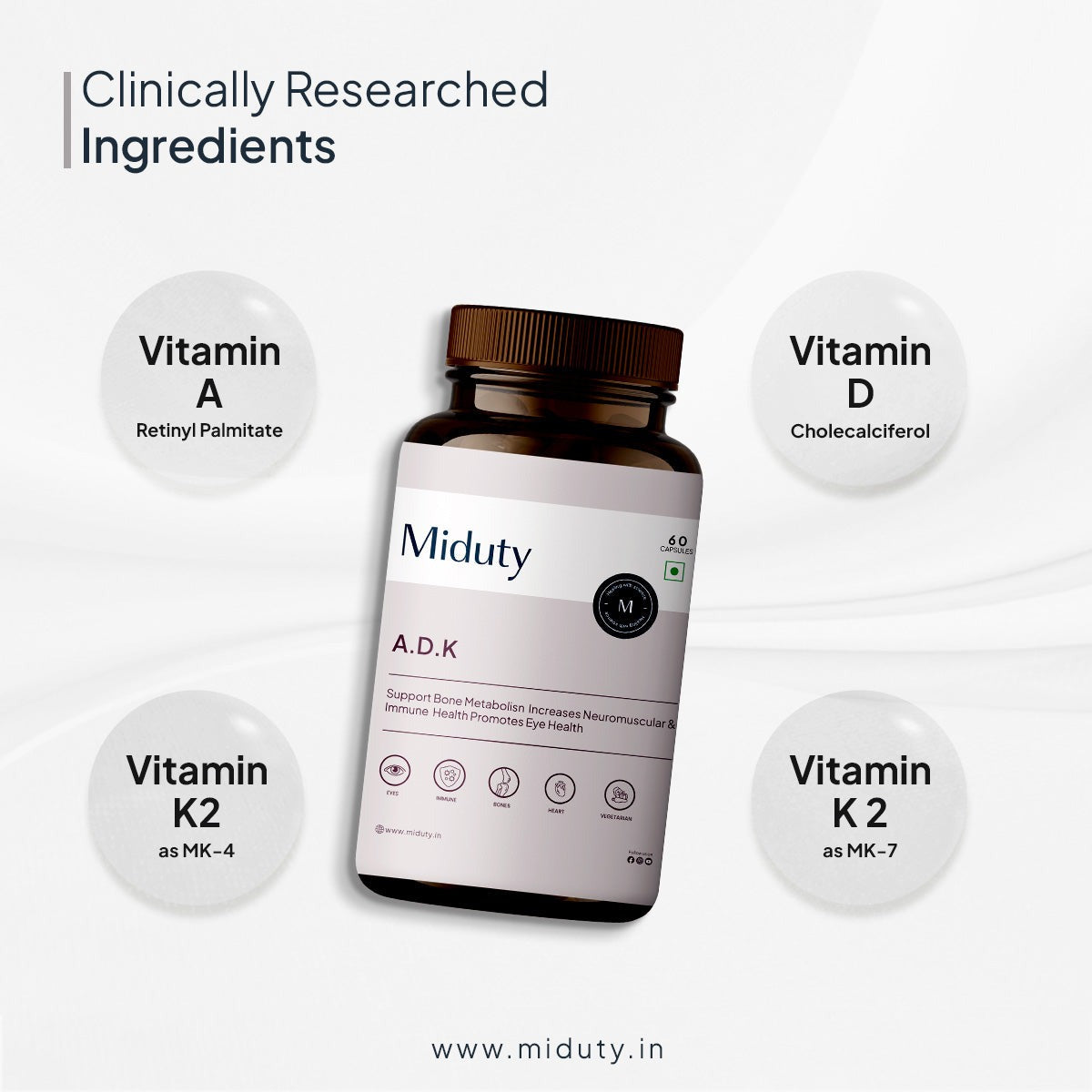 Miduty by Palak Notes A.D.K Capsules - Distacart