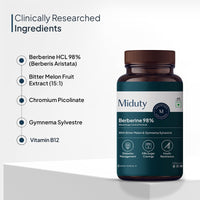 Thumbnail for Miduty by Palak Notes Blood Sugar Control Tablets - Distacart