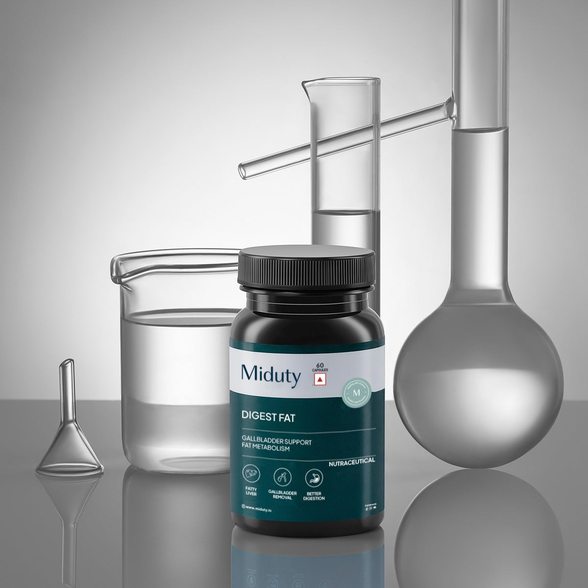 Miduty by Palak Notes Digest Fat Bila Salts Capsules - Distacart