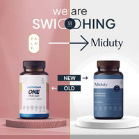 Thumbnail for Miduty by Palak Notes Multivitamin One Per Day Capsules - Distacart