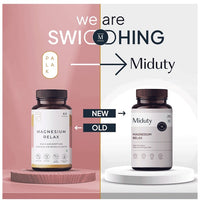 Thumbnail for Miduty by Palak Notes Magnesium Relax Capsules - Distacart
