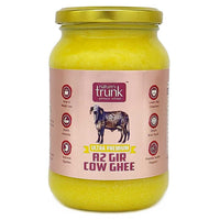 Thumbnail for Nature's Trunk A2 Gir Cow Ghee - A2 Desi Gir Cow Ghee, Desi Ghee, Pure A2 Cow Ghee, free-grazing Grass-fed A2 Desi Ghee - Distacart