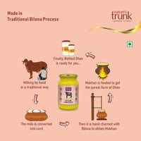 Thumbnail for Nature's Trunk A2 Gir Cow Ghee - A2 Desi Gir Cow Ghee, Desi Ghee, Pure A2 Cow Ghee, free-grazing Grass-fed A2 Desi Ghee - Distacart