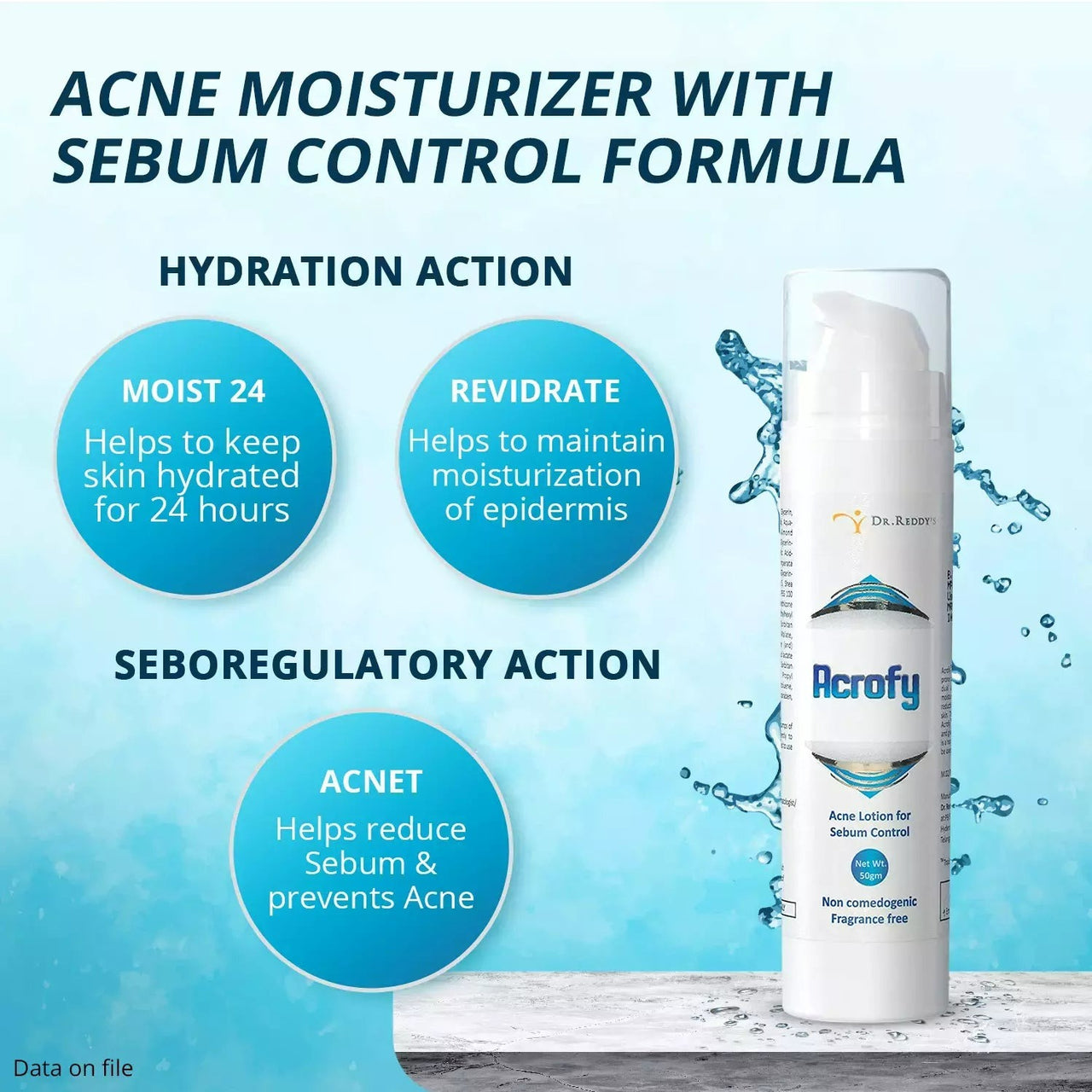 Dr. Reddy's Acrofy Moisturizer for Acne Prone Skin - Distacart
