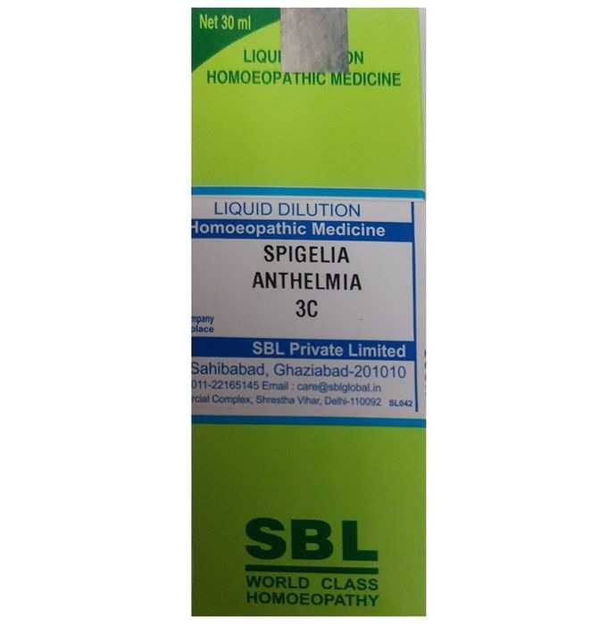 SBL Homeopathy Spigelia Dilution - Distacart