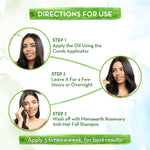 Thumbnail for Mamaearth Rosemary Hair Growth Oil with Rosemary & Methi Dana - Distacart