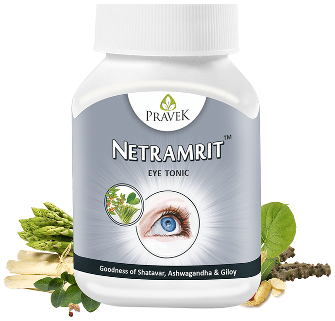 Pravek Netramrit Eye Tonic Capsules - Distacart