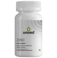 Thumbnail for Unived Zinc with Vitamin C Capsules - Distacart
