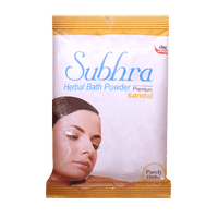 Thumbnail for Aswini Subhra Sandal Herbal bath Powder - Distacart