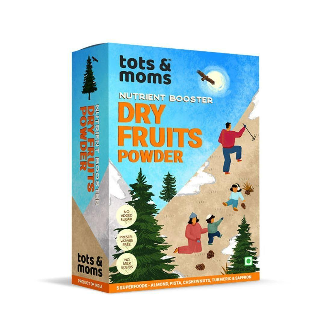 Tots and Moms Organic Dry Dates Powder - Distacart