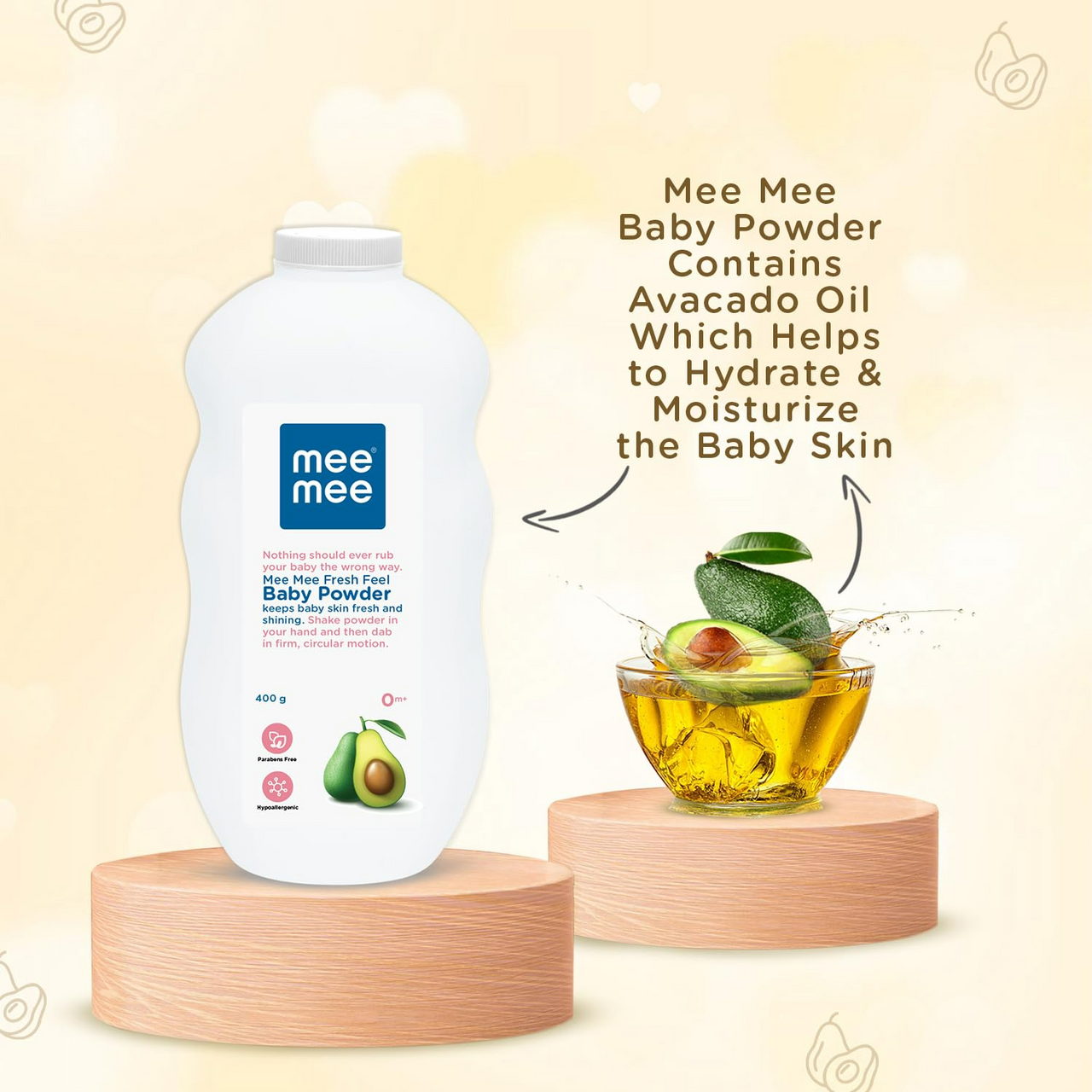 Mee Mee Fresh Feel Baby Powder - Distacart