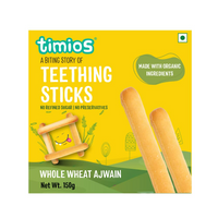 Thumbnail for Timios Whole Wheat Ajwain Teething sticks - Distacart