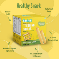 Thumbnail for Timios Whole Wheat Ajwain Teething sticks - Distacart