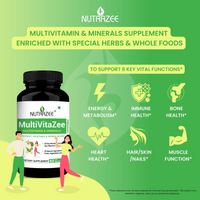Thumbnail for Nutrazee Multi Greens & Reds Multivitamin Tablets - Distacart