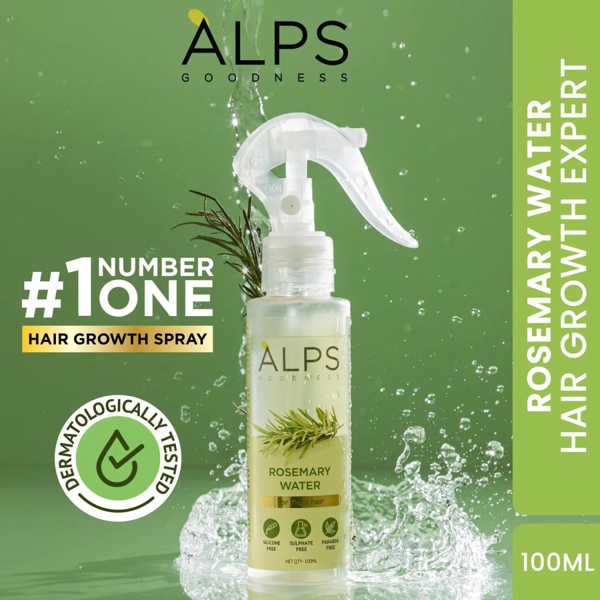 Alps Goodness Rosemary Water for Hair Regrowth - Distacart