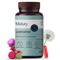 Thumbnail for Miduty by Palak Notes Liver Detox Capsules - Distacart