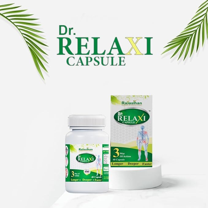 Dr Relaxi Herbal Capsules for Joints Pain and Arthritis - Distacart