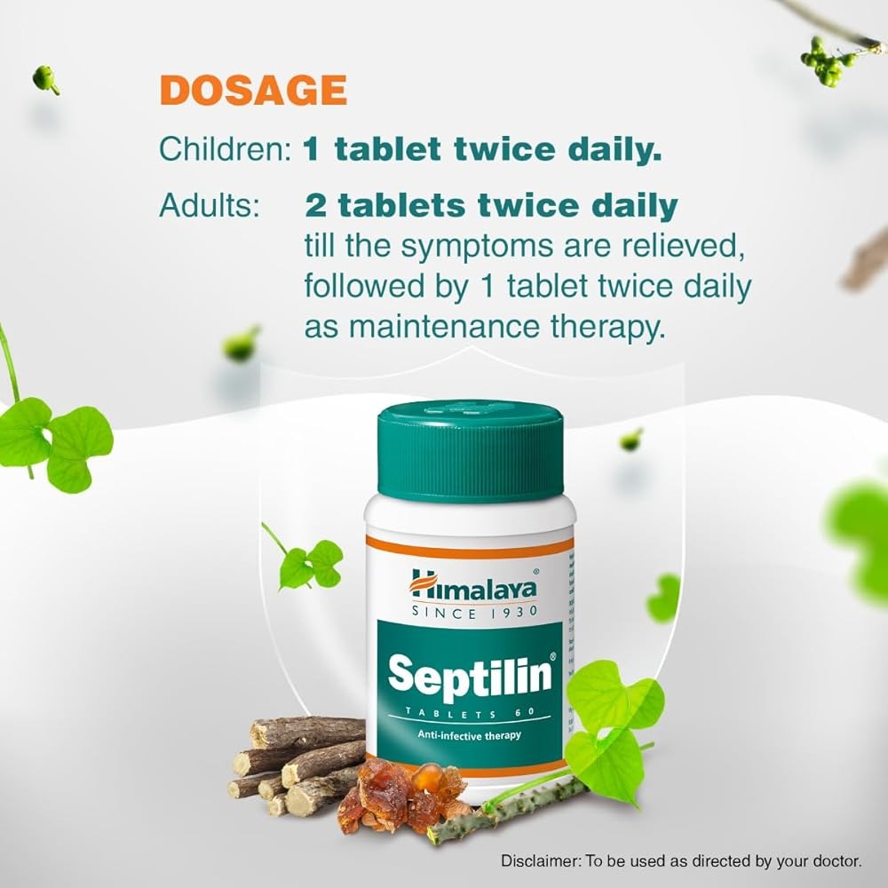 Himalaya Septilin Tablets (60 Tab) - Distacart