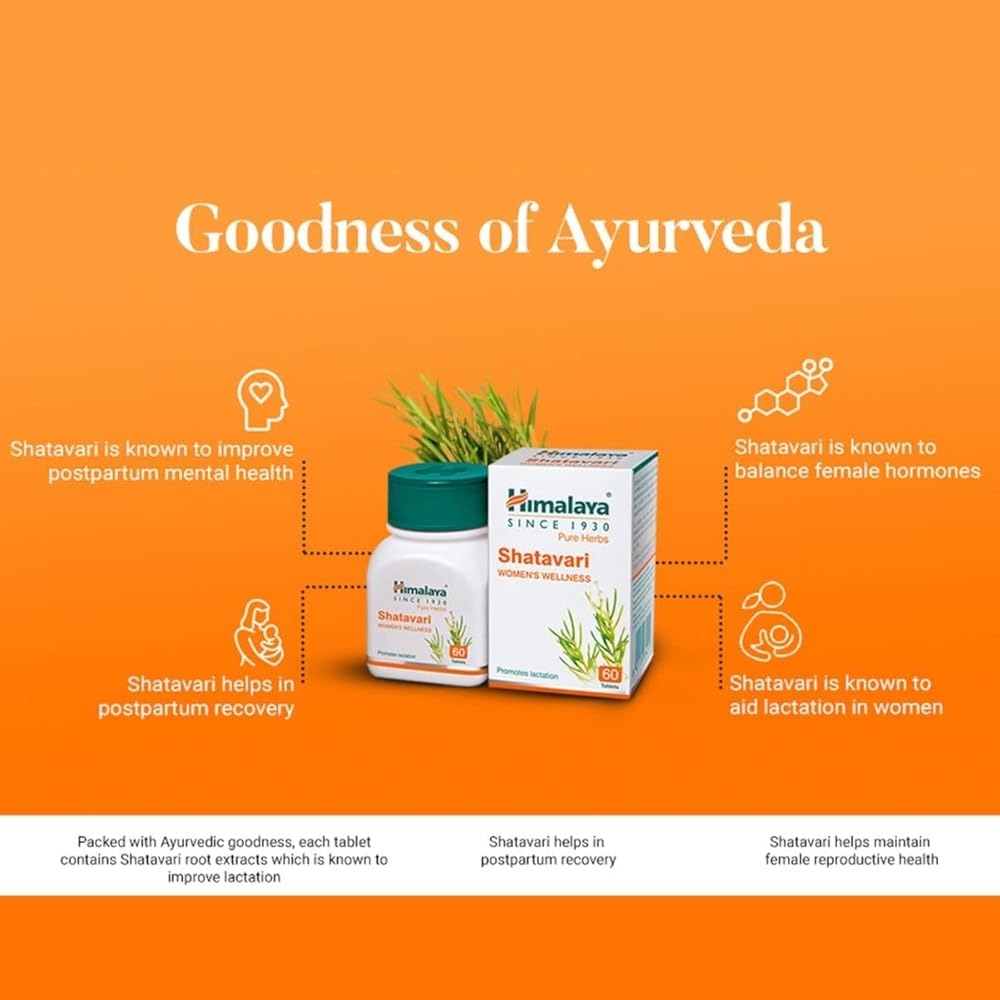 Himalaya Herbals - Shatavari Women's Wellness - Distacart