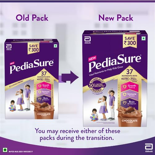 Pediasure Health and Nutrition Drink Powder for Kids Growth (Premium Chocolate) - Distacart
