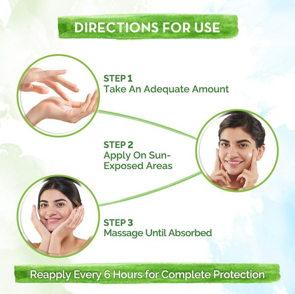 Mamaearth Vitamin C Daily Glow Sunscreen SPF 50 PA+++ for Sun Protection & Glow - Distacart