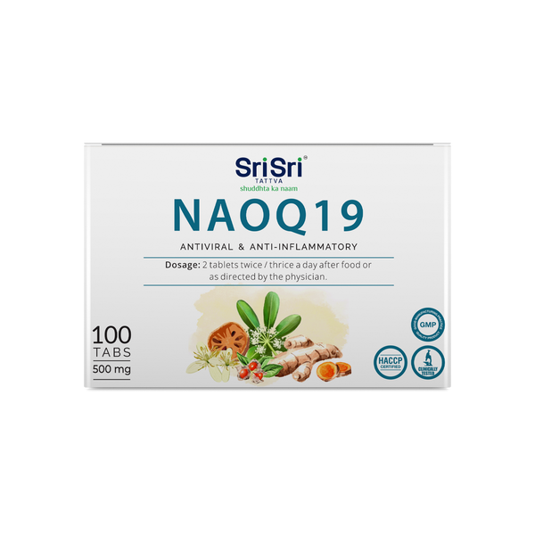 Sri Sri Tattva NAOQ19 Antiviral & Anti Inflammatory Tablets - Distacart