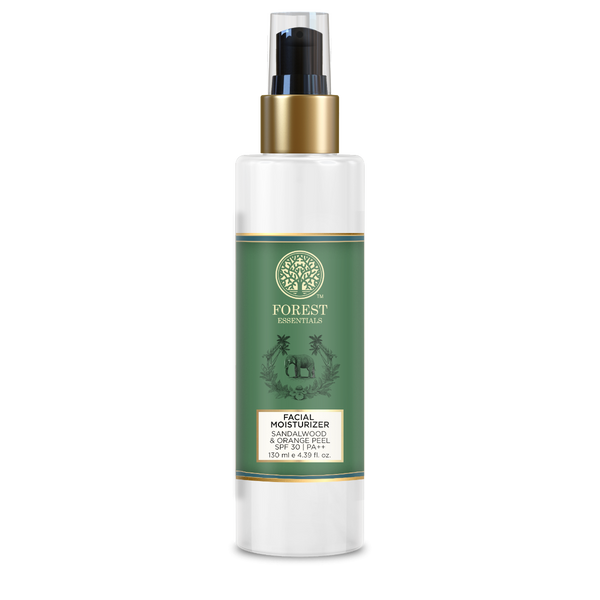 Forest Essentials Hydrating Facial Moisturizer Sandalwood & Orange Peel With SPF 30, PA ++ - Distacart