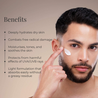 Thumbnail for Forest Essentials Hydrating Facial Moisturizer Sandalwood & Orange Peel With SPF 30, PA ++ - Distacart