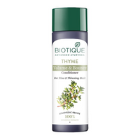 Thumbnail for Biotique Bio Thyme Volume Conditioner For Fine & Thinning Hair - Distacart