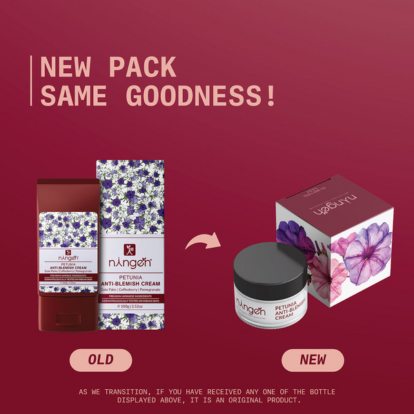 Ningen Petunia Anti-Blemish Radiance Cream - Distacart