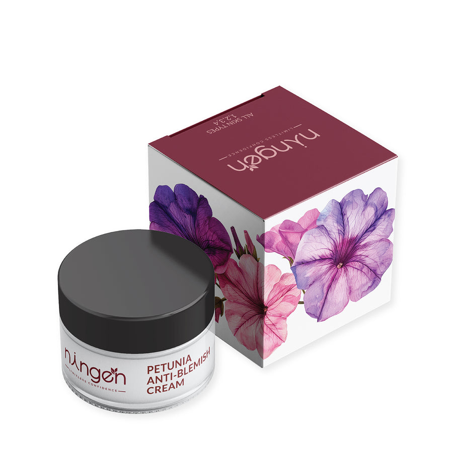 Ningen Petunia Anti-Blemish Radiance Cream - Distacart