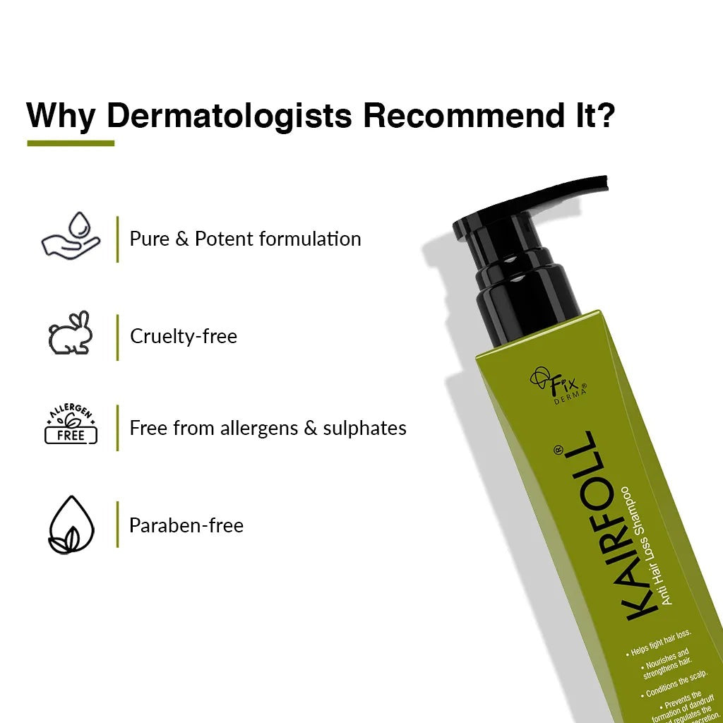 Fixderma Kairfoll Anti Hair Loss Shampoo - Distacart