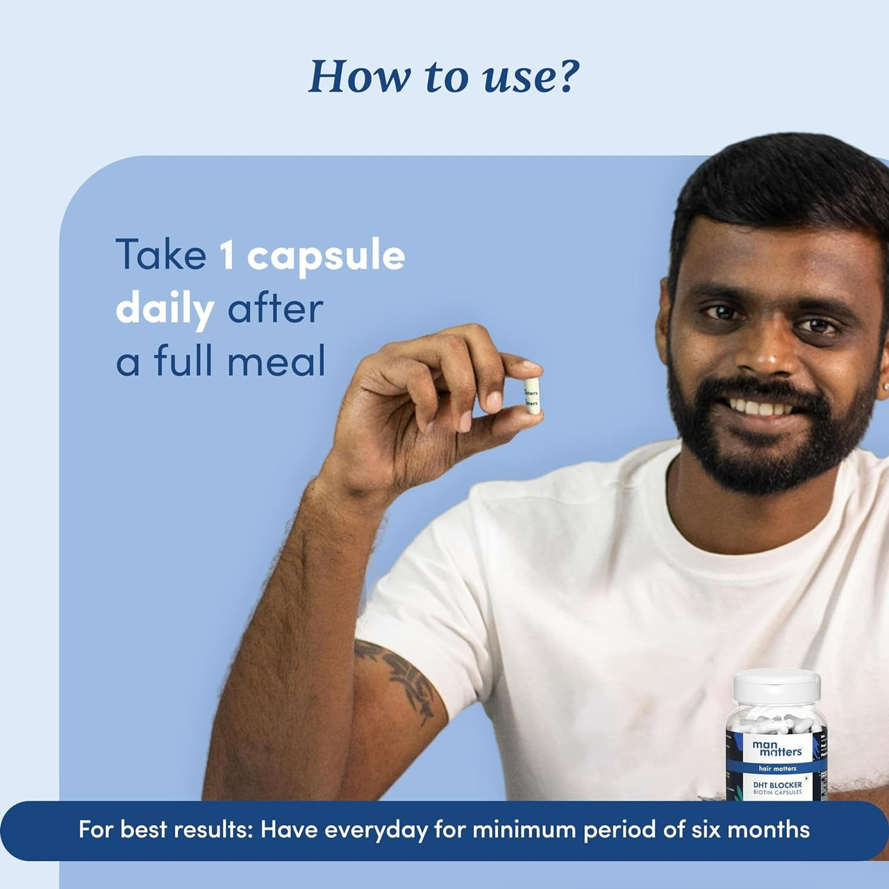 Man Matters DHT Blocker Capsules - Distacart