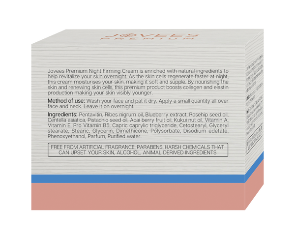 Jovees Nourishing & Hydrating Night Firming Cream - Distacart