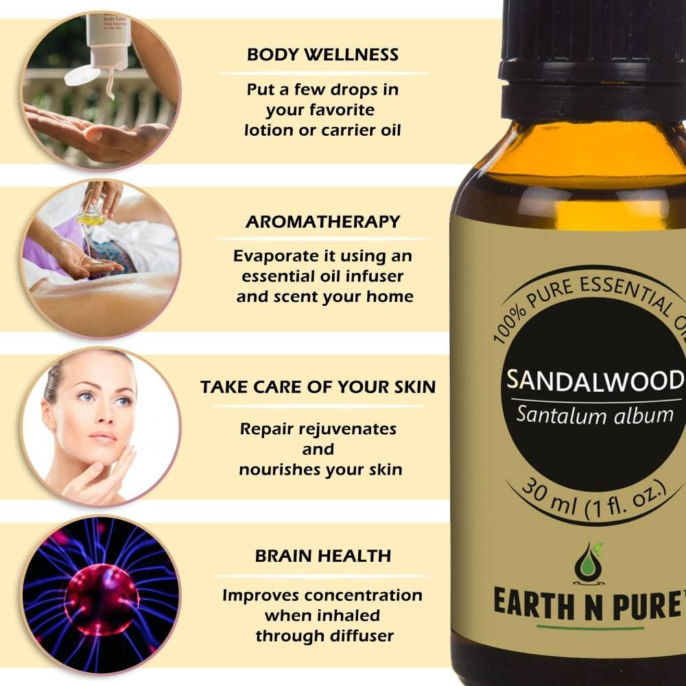 Earth N Pure Sandalwood Oil - Distacart