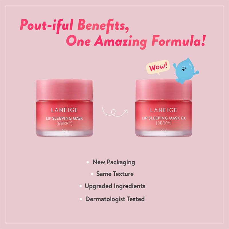 Laneige Lip Sleeping Mask Berry - Korean skincare - Distacart