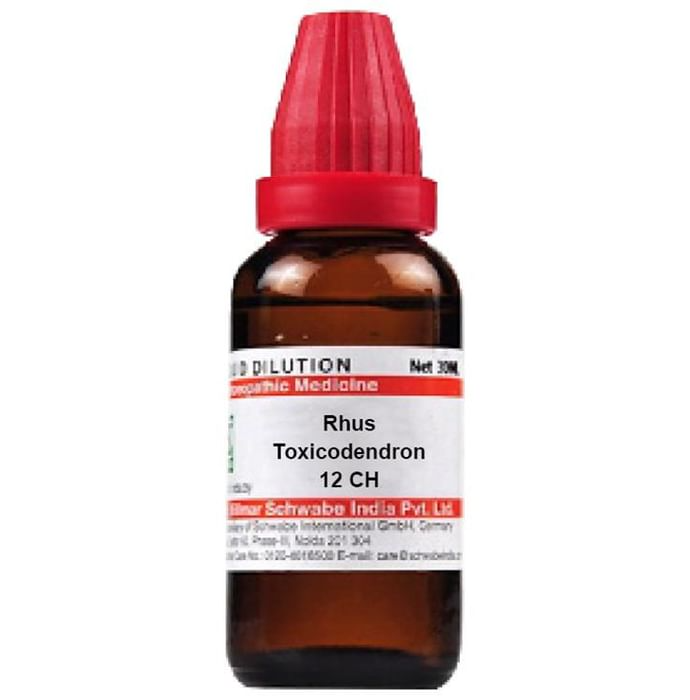 Dr. Willmar Schwabe India Rhus Toxicodendron Dilution - Distacart