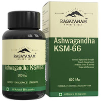 Thumbnail for Rasayanam Ashwagandha KSM-66 Capsules - Distacart