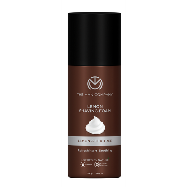 The Man Company Shaving Foam Lemon - Distacart