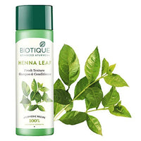 Thumbnail for Biotique Bio Henna Leaf Fresh Texture Shampoo and Conditioner - Distacart