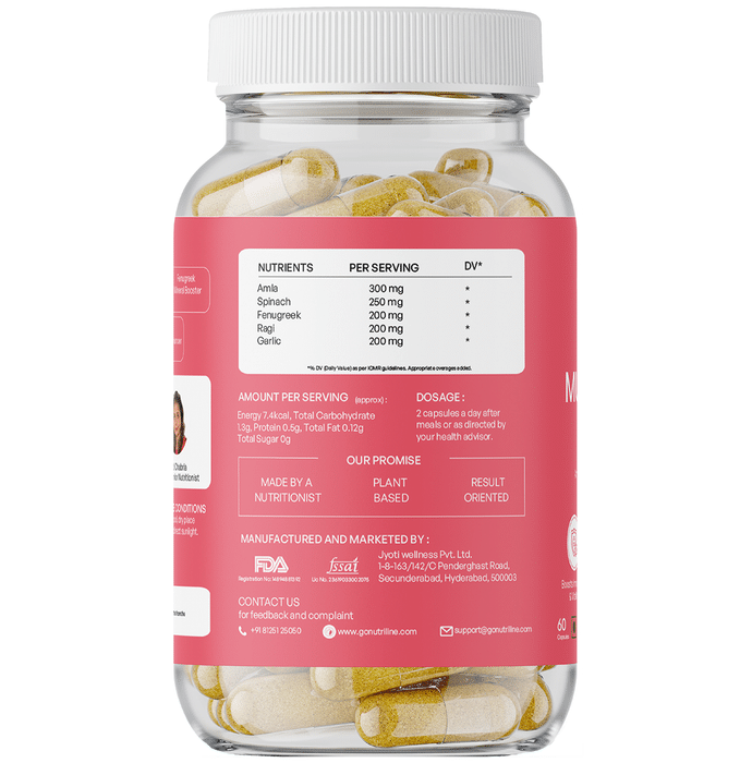 Nutriline Multivitamins with Iron Capsules - Distacart